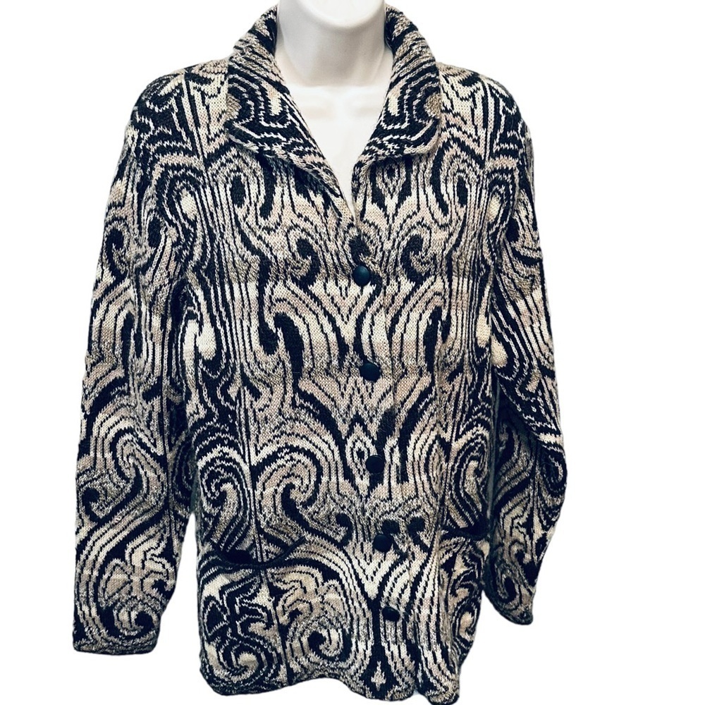 Intiwara Alpaca Button Blazer Cardigan Swacket Jacket Fall winter women’s large